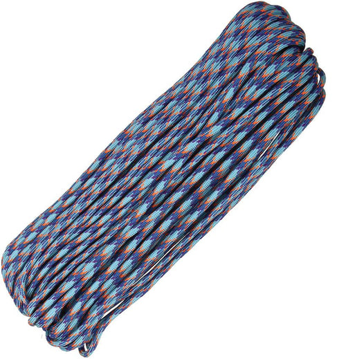 Outdoor Survival Gear - Atwood Rope MFG Light blue, electric blue, pu Light blue, electric blue, purple and orange - Atwood