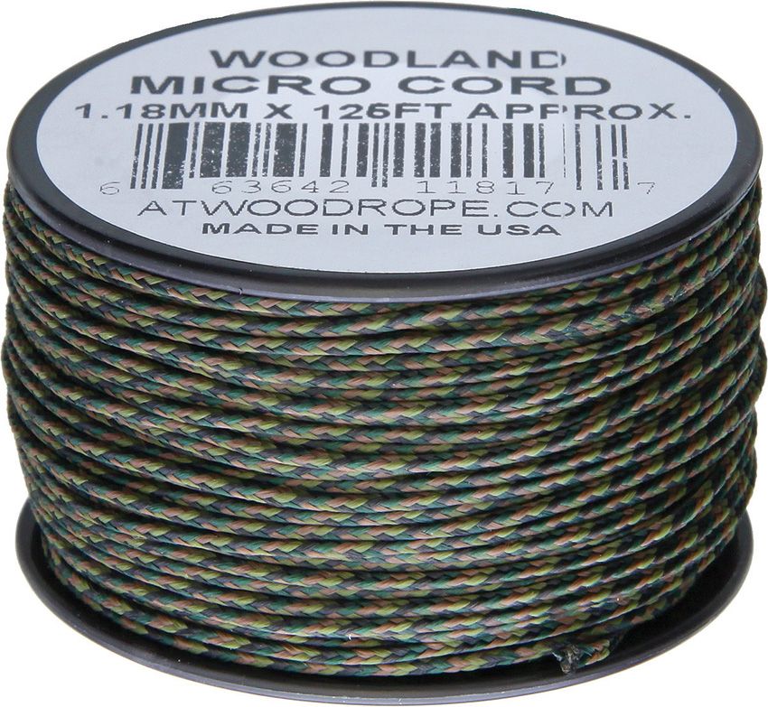 Outdoor Survival Gear - Atwood Rope MFG Woodland (OD green, light gre Woodland (OD green, light green, brown) - Atwood Rope