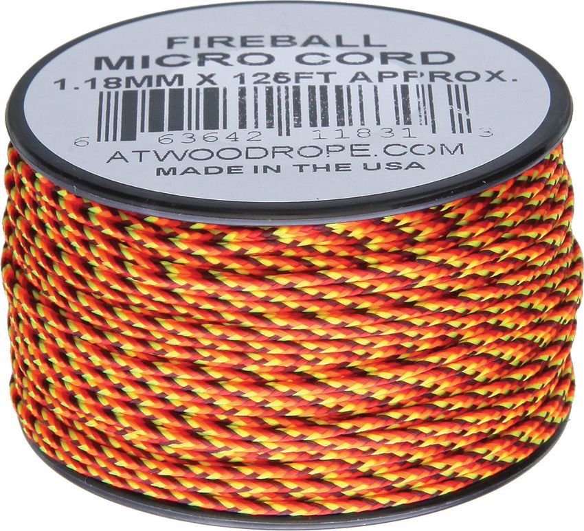 Outdoor Survival Gear - Atwood Rope MFG Fireball (dark red, orange, y Fireball (dark red, orange, yellow) - Atwood Rope MFG