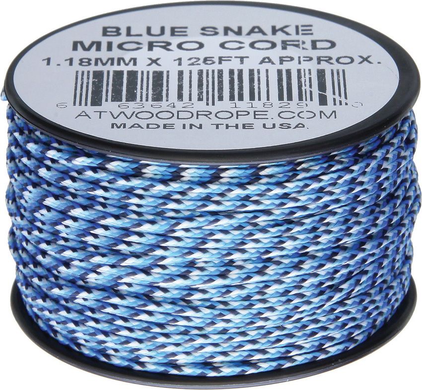 Outdoor Survival Gear - Atwood Rope MFG Blue snake (blue, black, whit Blue snake (blue, black, white) - Atwood Rope MFG