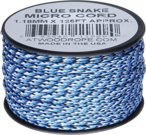 Outdoor Survival Gear - Atwood Rope MFG Blue snake (blue, black, whit Blue snake (blue, black, white) - Atwood Rope MFG