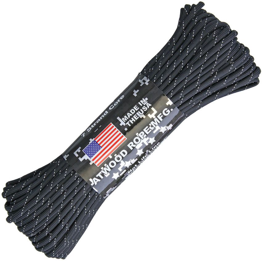 Outdoor Survival Gear - Atwood Rope MFG Black reflective Black reflective - Atwood Rope MFG