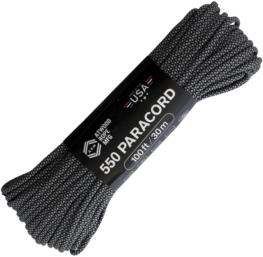 Outdoor Survival Gear - Atwood Rope MFG Black and Gray Black and Gray - Atwood Rope MFG