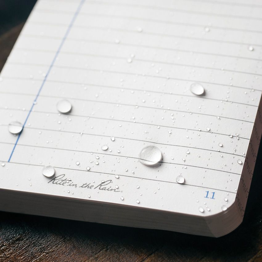 Rite in the Rain Portable Retractable Fish Ruler Black (Enforcement - Rite in the Rain (image 2)