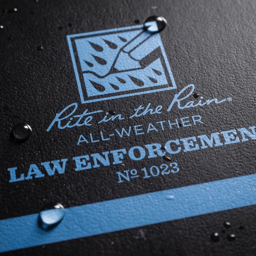 Rite in the Rain Portable Retractable Fish Ruler Black (Enforcement - Rite in the Rain (image 3)