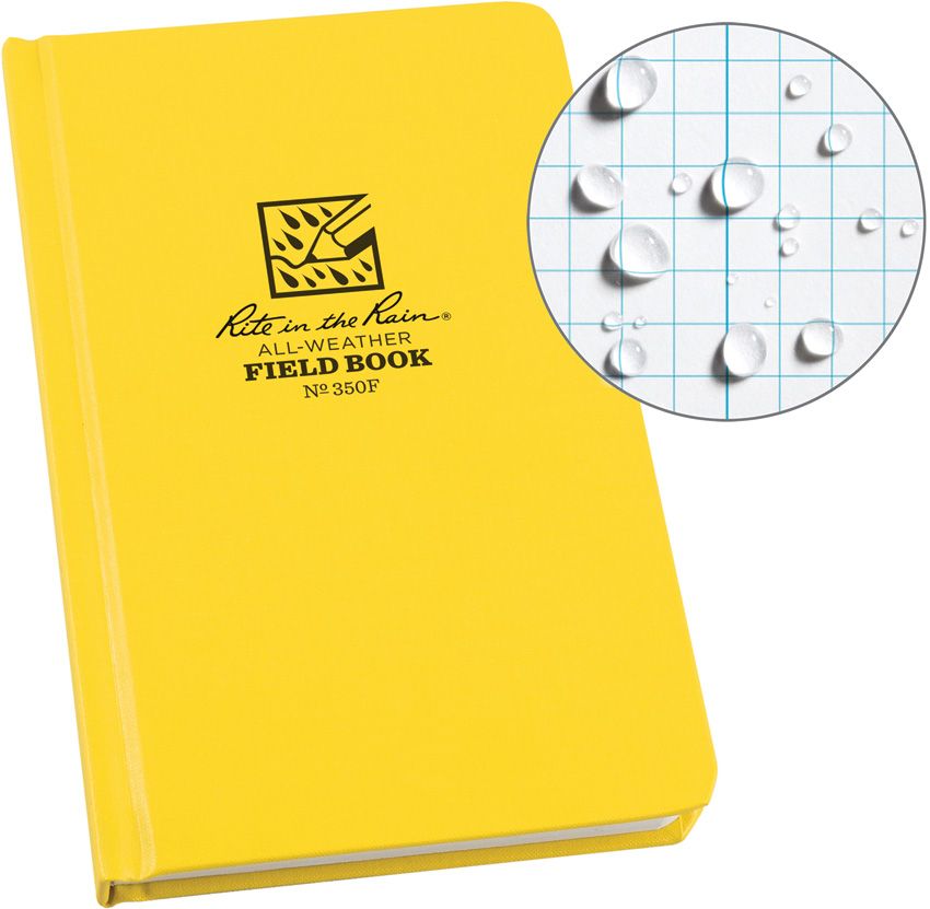 Portable Retractable Fish Ruler - Rite in the Rain Yellow Yellow - Rite in the Rain