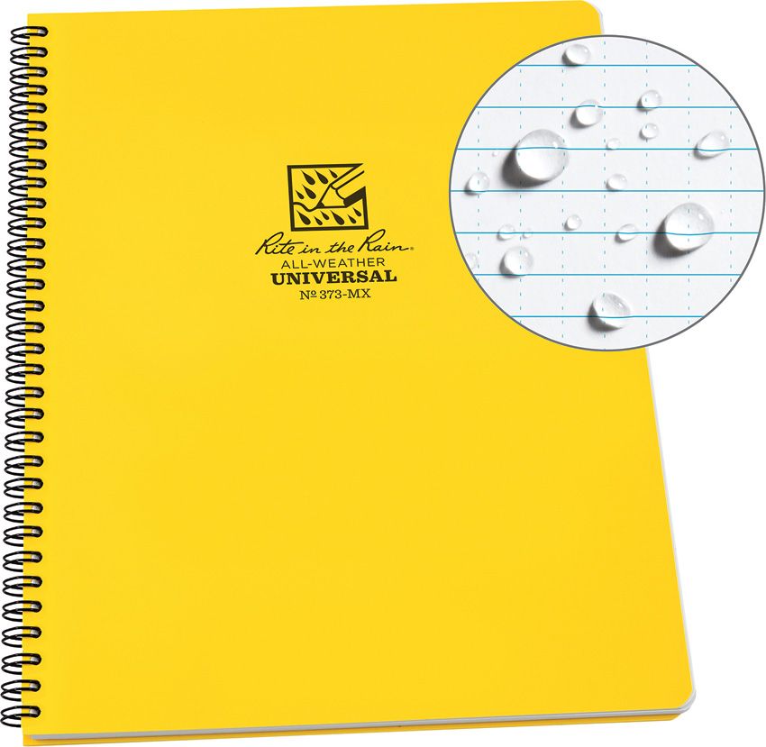 Portable Retractable Fish Ruler - Rite in the Rain Yellow Yellow - Rite in the Rain