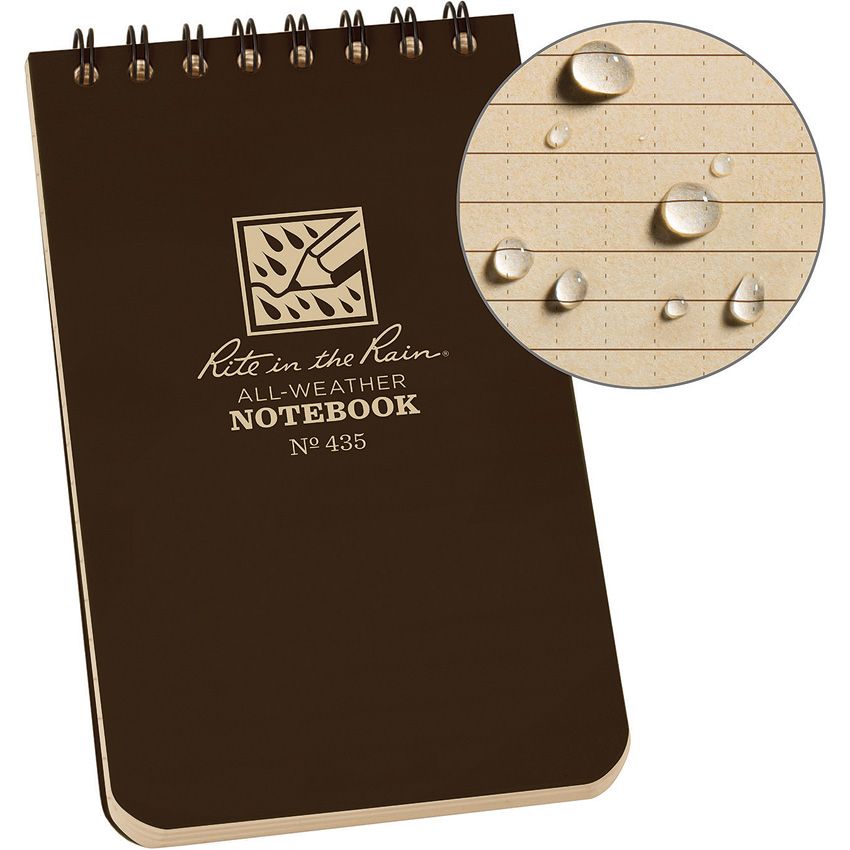 Rite in the Rain Portable Retractable Fish Ruler Brown - Rite in the Rain (image 4)