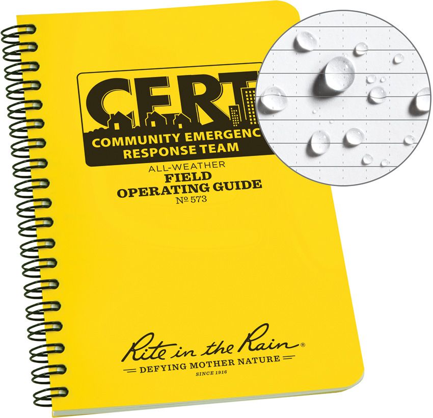 Outdoor Survival Gear - Rite in the Rain Yellow Yellow - Rite in the Rain