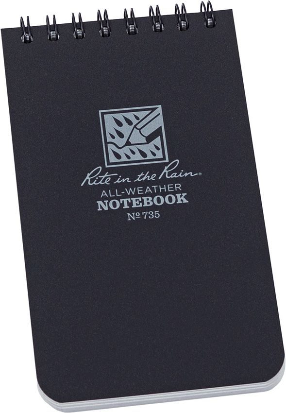 Outdoor Survival Gear - Rite in the Rain Black Black - Rite in the Rain