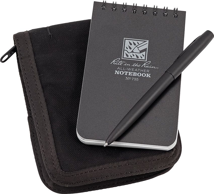 Outdoor Survival Gear - Rite in the Rain Black Black - Rite in the Rain