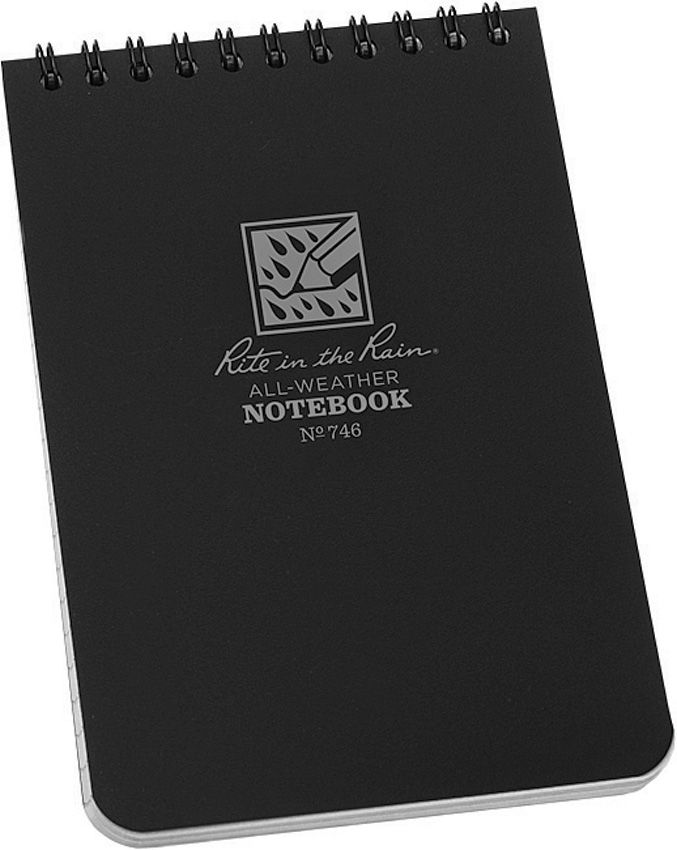 Outdoor Survival Gear - Rite in the Rain Black Black - Rite in the Rain