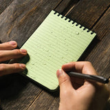Rite in the Rain Spiral Notebook Green (2) - Rite in the Rain (image 2)