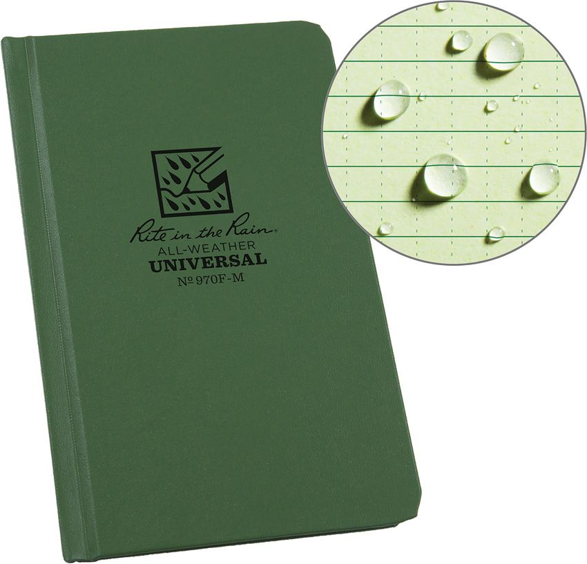 Portable Retractable Fish Ruler - Rite in the Rain Green Green - Rite in the Rain