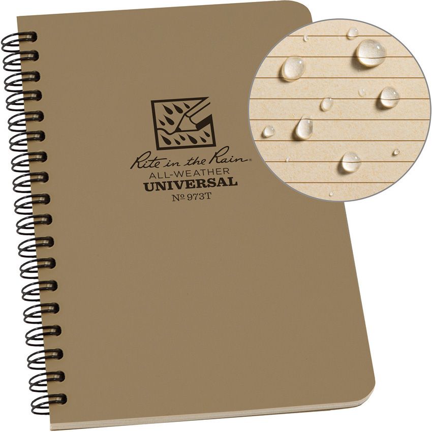 Rite in the Rain Notebook Tan (4) - Rite in the Rain (image 5)
