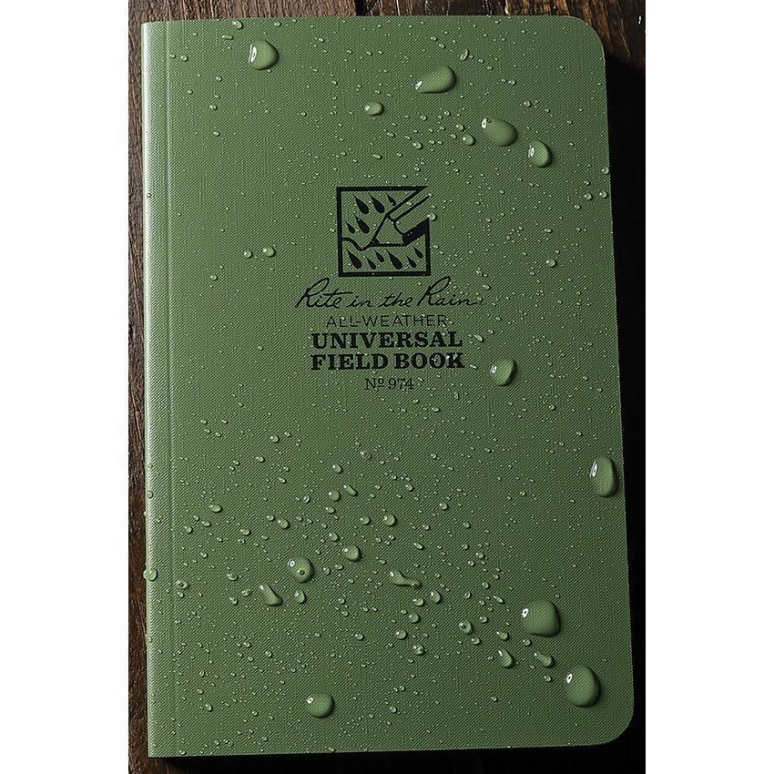Rite in the Rain Bound Notebook Green - Rite in the Rain (image 4)