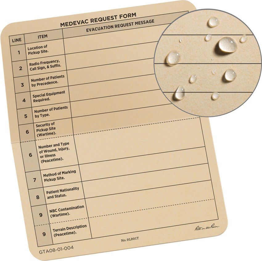 Outdoor Survival Gear - Rite in the Rain Tan Tan - Rite in the Rain