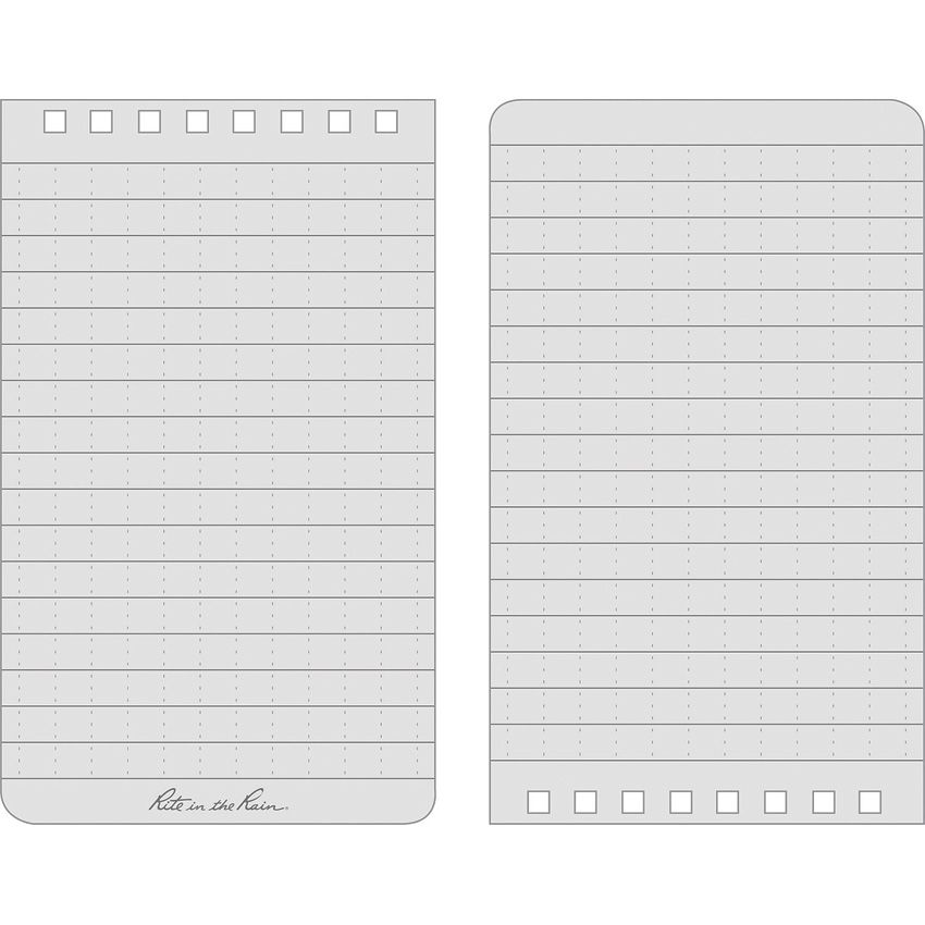 Rite in the Rain Portable Retractable Fish Ruler Blaze Orange - Rite in the Rain (image 4)