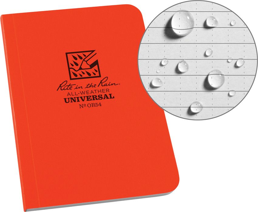 Portable Retractable Fish Ruler - Rite in the Rain Orange Orange - Rite in the Rain