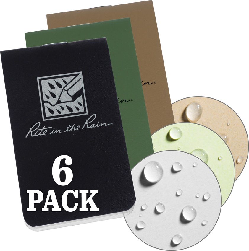 Outdoor Survival Gear - Rite in the Rain Black, Green, Tan Black, Green, Tan - Rite in the Rain