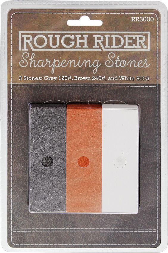 Rough Rider Knife Sharpener Outdoor Gray, Brown, White - Rough Rider (image 2)