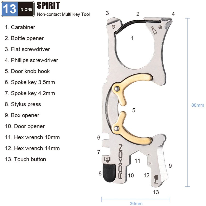ROXON Spirit Carabiner - ROXON (image 2)