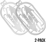 Outdoor Survival Gear - Readyman Stainless/Satin Stainless/Satin - Readyman