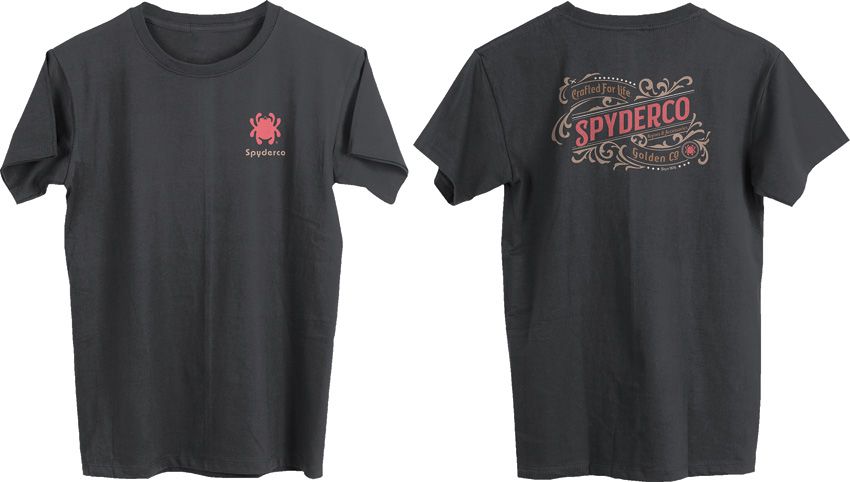 Outdoor Apparel Accessory - Spyderco Charcoal Charcoal - Spyderco