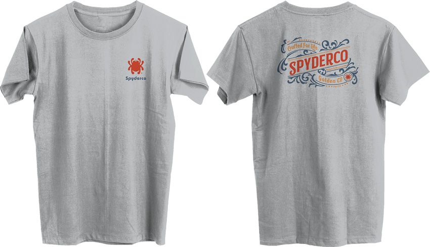 Outdoor Apparel Accessory - Spyderco Gray Gray - Spyderco