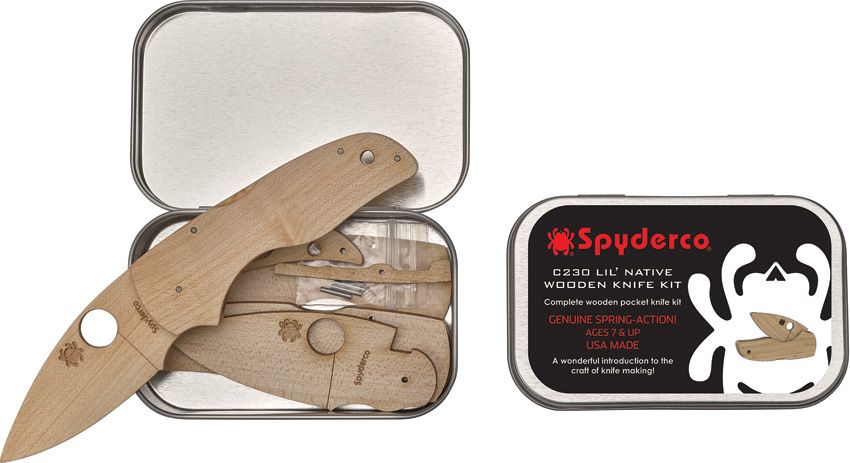 Collector's Item Outdoor - Spyderco Wood Wood - Spyderco