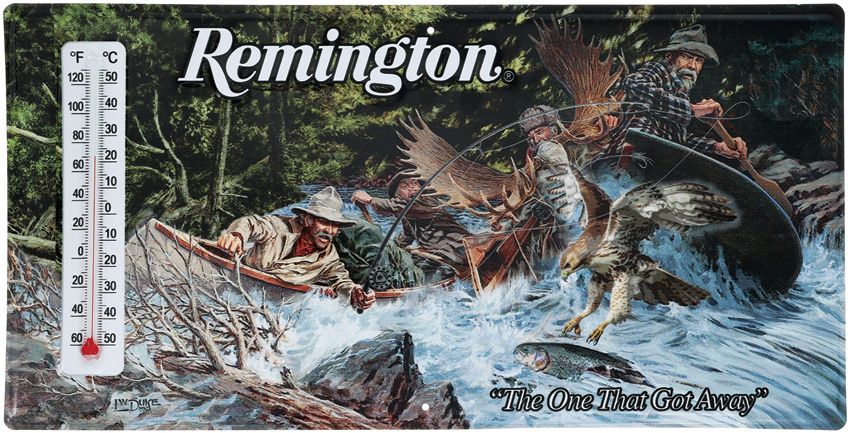 Nostalgic Embossed Tin Wall Sign - Remington - Remington