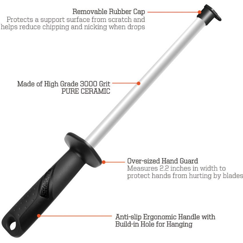 Sharpal Sharpening Rod Black - Sharpal (image 3)