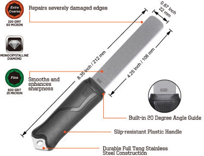 Sharpal Diamond Sharpener Black - Sharpal (image 2)