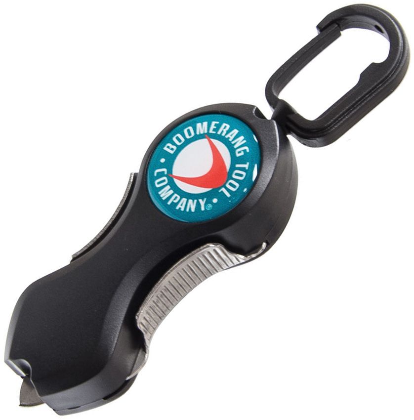 Portable Retractable Fish Ruler - Boomerang Tool Black Black - Boomerang Tool