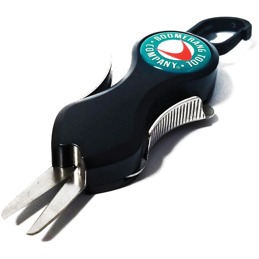 Portable Retractable Fish Ruler - Boomerang Tool Black Black - Boomerang Tool