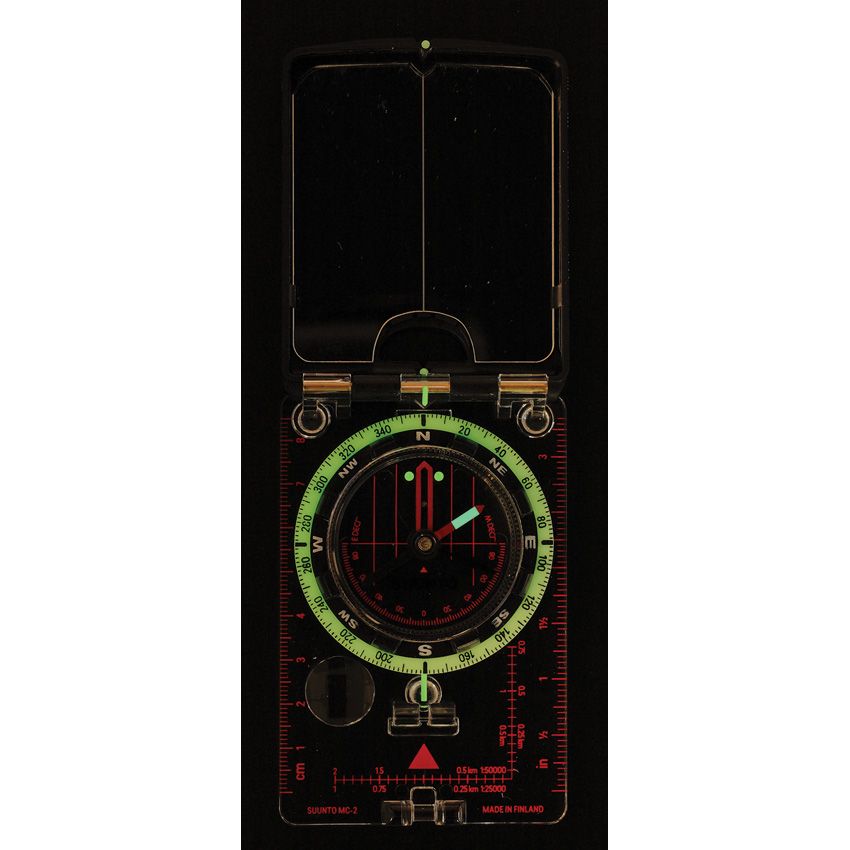 Suunto Portable Retractable Fish Ruler Clear with red scales - Suunto (image 2)