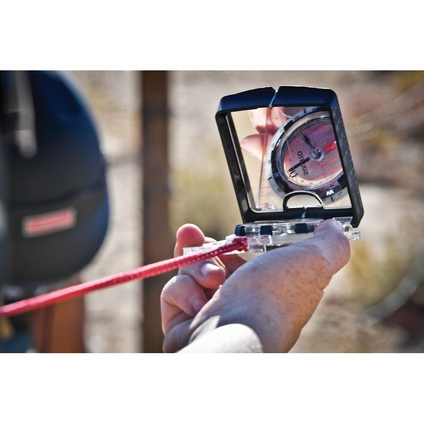 Suunto Portable Retractable Fish Ruler Clear with red scales - Suunto (image 4)