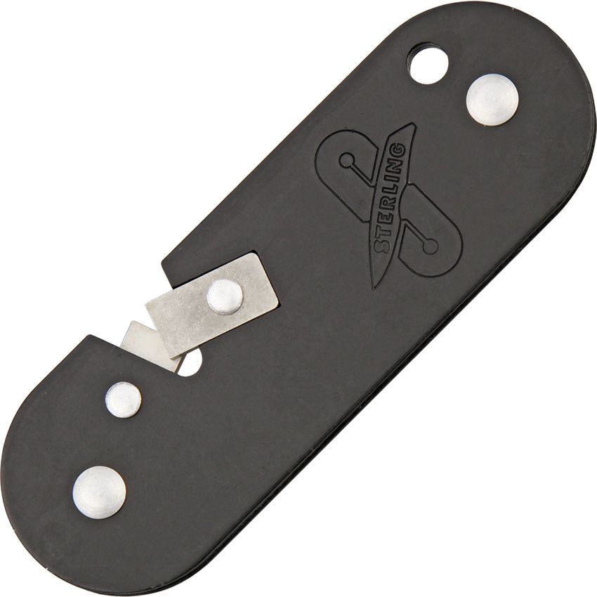 Wedge Multi-Sharpener Carbide & Ceramic - Sterling Black Black - Sterling