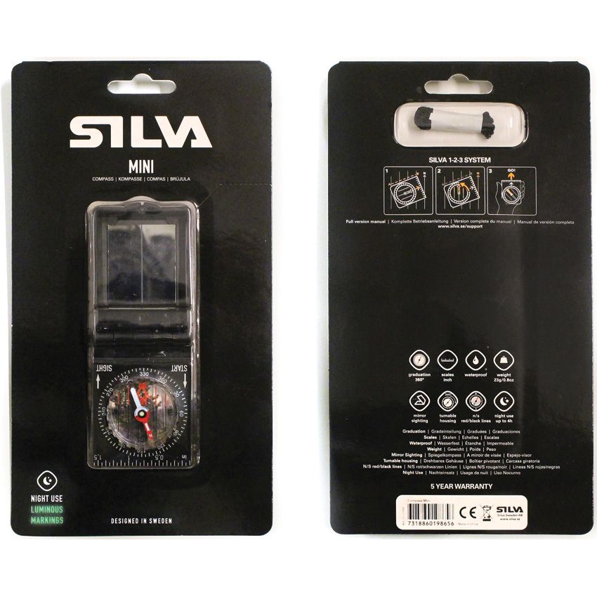 Silva Mini Compass Black - Silva (image 2)