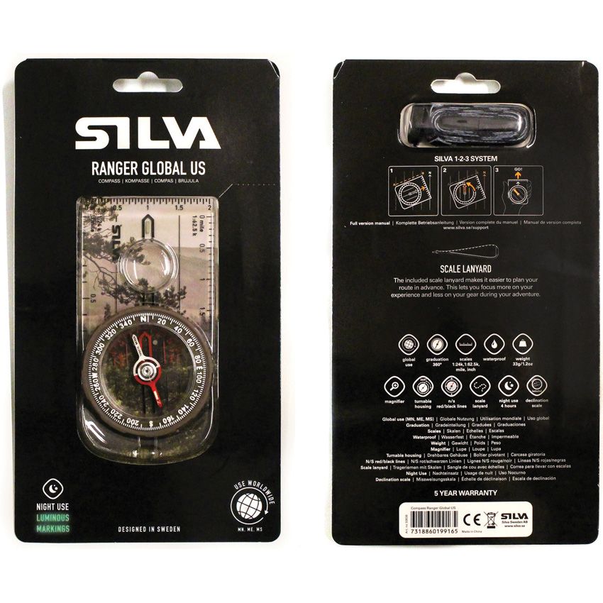 Silva Global Compass Clear/Black/Red - Silva (image 2)