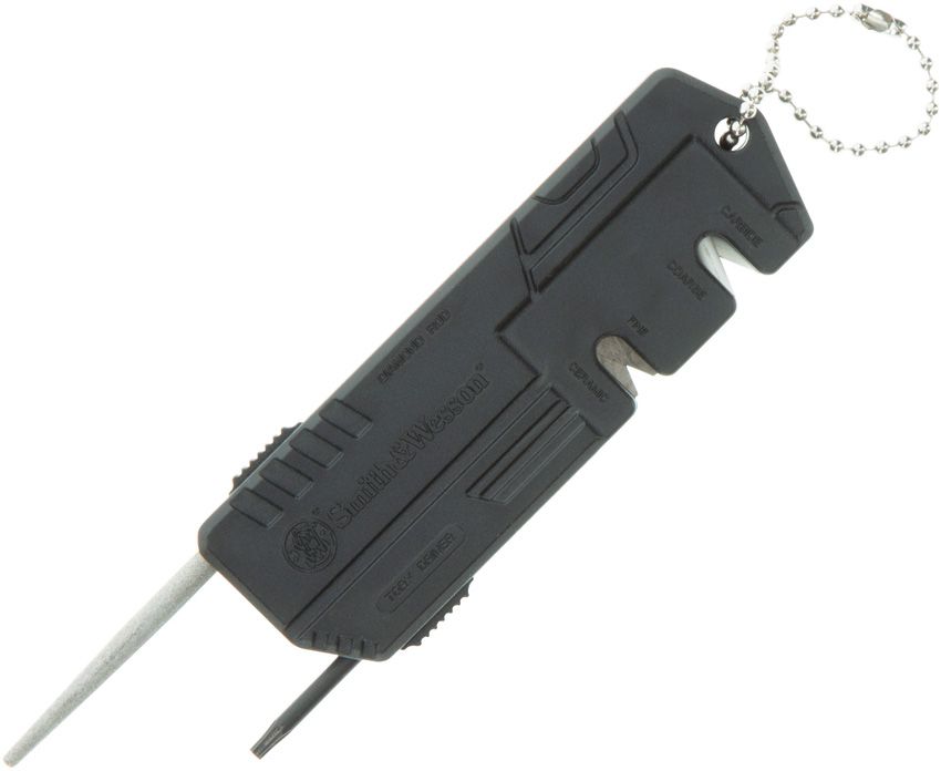Wedge Multi-Sharpener Carbide & Ceramic - Smith & Wesson Black Black - Smith & Wesson