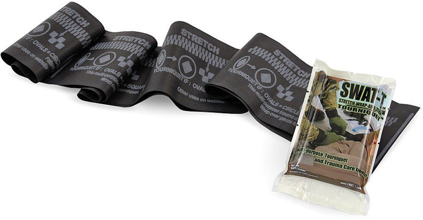 Outdoor Survival Gear - SWAT-T Black Black - SWAT-T