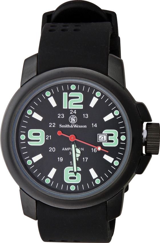 Lightweight Outdoor Watch Black - Smith & Wesson Black Black - Smith & Wesson