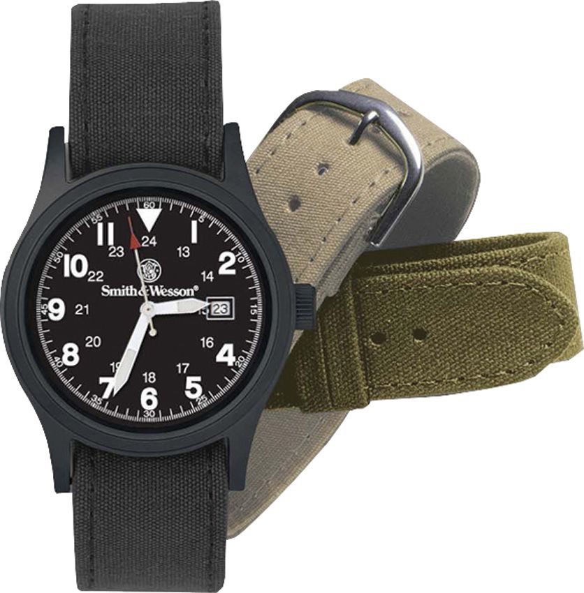 Lightweight Outdoor Watch Black - Smith & Wesson Black Black - Smith & Wesson
