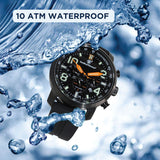 Smith & Wesson Lightweight Outdoor Watch Black Black (Chronograph W - Smith & Wesson (image 4)