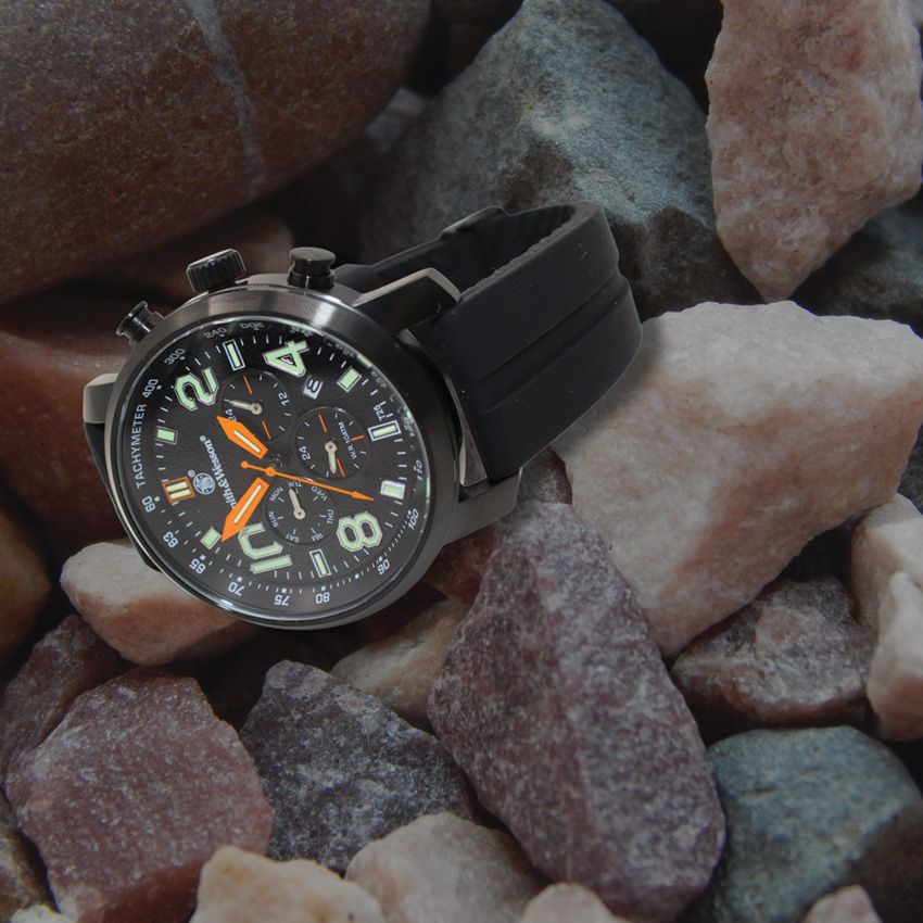 Smith & Wesson Lightweight Outdoor Watch Black Black (Chronograph W - Smith & Wesson (image 5)