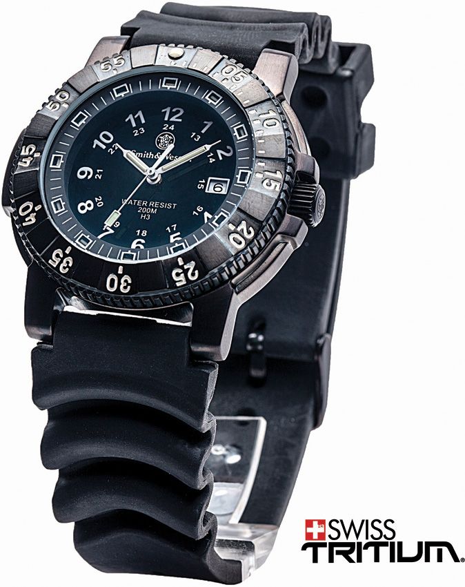 Lightweight Outdoor Watch Black - Smith & Wesson Black Black - Smith & Wesson