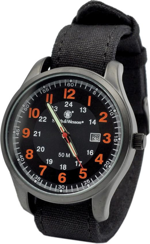 Lightweight Outdoor Watch Black/Orange - Smith & Wesson Black/Orange Black/Orange - Smith & Wesson