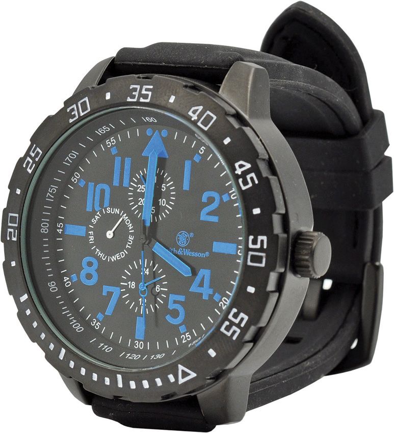 Lightweight Outdoor Watch Black/Blue - Smith & Wesson Black/Blue Black/Blue - Smith & Wesson