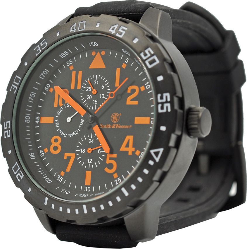 Lightweight Outdoor Watch Black/Orange - Smith & Wesson Black/Orange Black/Orange - Smith & Wesson